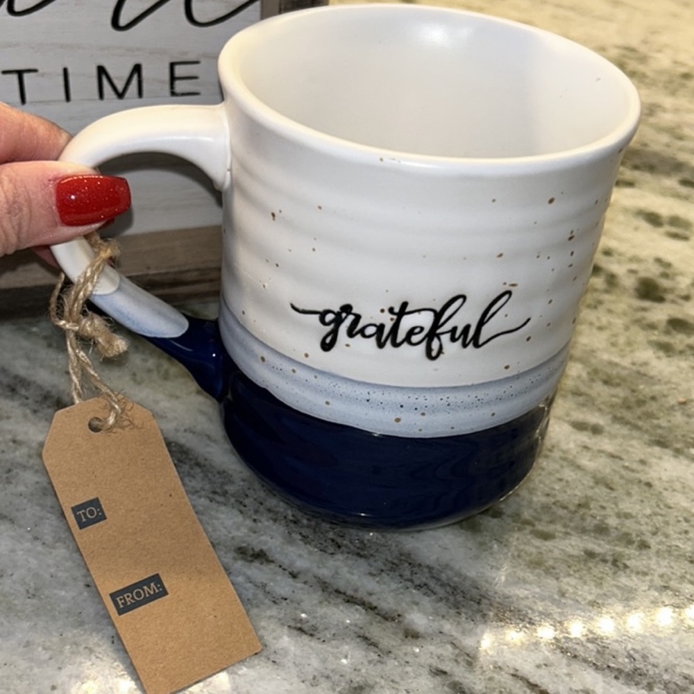 (BRAND NEW) Grateful coffee mug